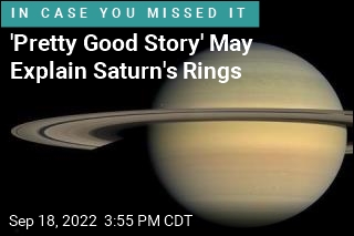 As a Moon of Saturn Died, Planet&#39;s Rings Were Born
