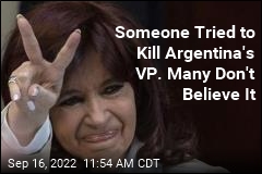 Good Chunk of Argentines Think Assassination Try Was Hoax