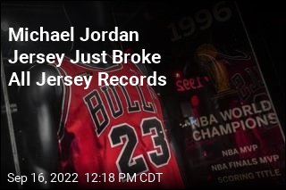 &#39;Most Coveted&#39; Michael Jordan Jersey Sells for $10.1M