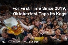 For First Time Since 2019, Oktoberfest Taps Its Kegs