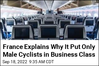 France Chided for Putting Only Male Cyclists in Business Class