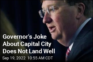 Governor&#39;s Joke About Capital City Does Not Land Well