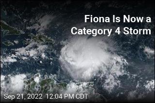 Hurricane Fiona Gains Strength, Moves North