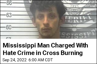 Mississippi Man Charged With Hate Crime in Cross Burning