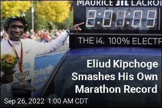 Eliud Kipchoge Smashes His Own Marathon Record