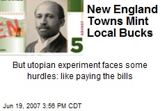 New England Towns Mint Local Bucks