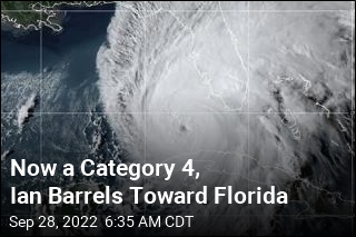 Ian Barrels Toward Florida as a Category 4