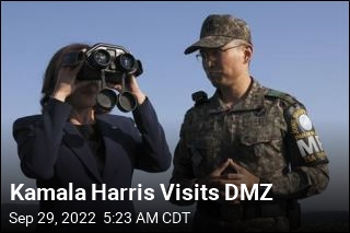 Kamala Harris Visits DMZ