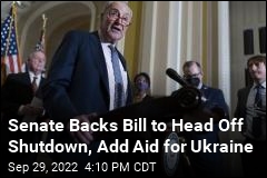 Senate Backs Bill to Head Off Shutdown, Add Aid for Ukraine