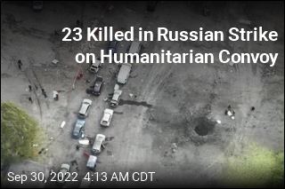 23 Dead in Russian Strike on Civilian Convoy