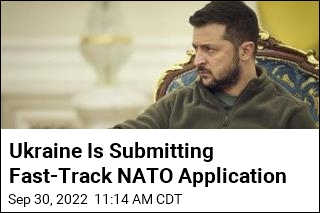 Zelensky: Ukraine Is Submitting &#39;Accelerated&#39; NATO Application