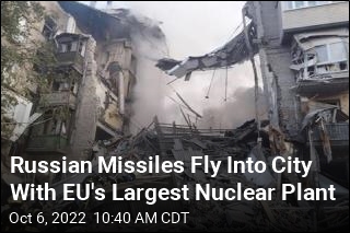 Russian Missiles Destroy Apartment Block