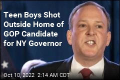 2 Teens Shot Outside Home of GOP Candidate for NY Governor