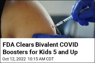 FDA Clears Bivalent COVID Boosters for Kids 5 and Up