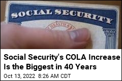 Social Security Benefits See Biggest Boost in 40 Years