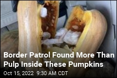 Border Patrol Finds $400K in Meth Hidden in Pumpkins