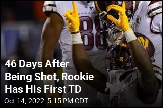 46 Days After Being Shot, Rookie Has His First TD
