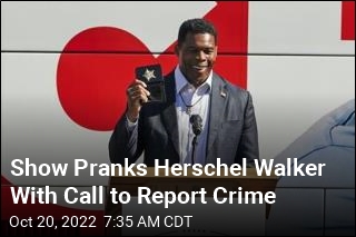 Satire Show Calls &#39;Sheriff&#39; Herschel Walker to Report Crime