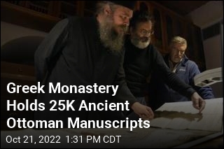 Greek Monastery Holds 25K Ancient Ottoman Manuscripts