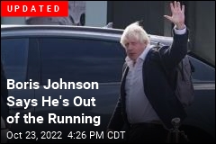 Boris Johnson Returns to London During PM Hunt