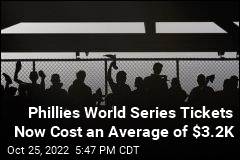 Phillies World Series Tickets Are Selling for More Than $3K