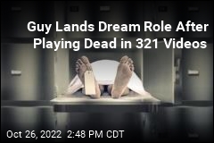 Guy Lands Dream Role After Playing Dead in 321 Videos
