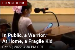In Public, a Warrior. At Home, a Fragile Kid