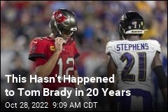This Hasn&#39;t Happened to Tom Brady in 20 Years
