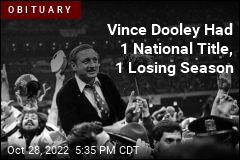 Vince Dooley Had 1 National Title, 1 Losing Season