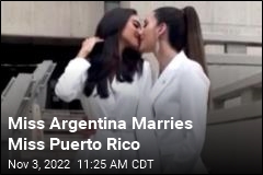 Miss Argentina Marries Miss Puerto Rico