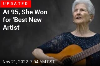 At 95, She&#39;s Up for &#39;Best New Artist&#39;