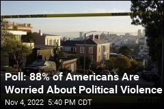 Poll: 88% of Americans Are Worried About Political Violence