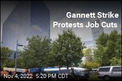 Gannett Strike Protests Job Cuts