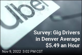 Survey: Gig Drivers in Denver Average $5.49 an Hour