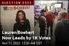 Lauren Boebert Now Leads by 1K Votes