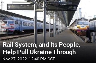 Rail System, and Its People, Help Pull Ukraine Through