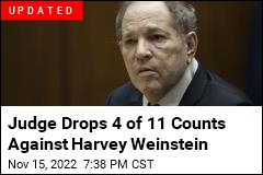 Judge Drops 4 of 11 Counts Against Harvey Weinstein