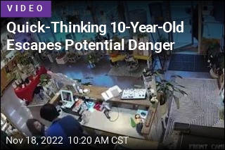 Quick-Thinking 10-Year-Old Escapes Potential Danger