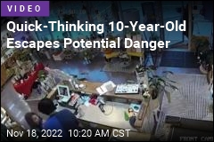 Quick-Thinking 10-Year-Old Escapes Potential Danger