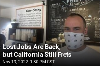 Lost Jobs Are Back, but California Still Frets