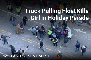 Driver Loses Control of Truck Pulling Float, Killing Child