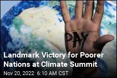 Landmark &#39;Loss and Damages&#39; Deal at Climate Summit