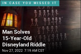 Man Solves 15-Year-Old Disneyland Riddle