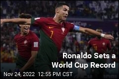 Ronaldo Sets a World Cup Record