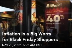 Inflation Weighs on Black Friday Shoppers