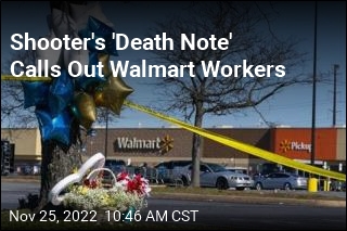 Shooter&#39;s &#39;Death Note&#39; Calls Out Walmart Workers