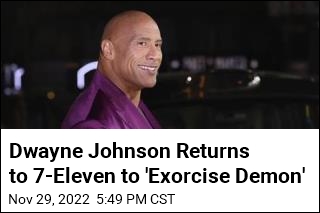 Dwayne Johnson Returns to 7-Eleven to &#39;Exorcise Demon&#39;