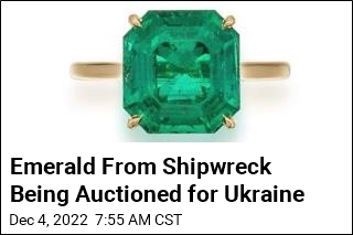 Emerald From Shipwreck Being Auctioned for Ukraine