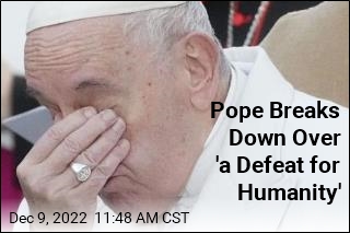 Pope Breaks Down During Prayer Over War in Ukraine