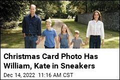 Prince William, Kate Go Casual for the Christmas Card